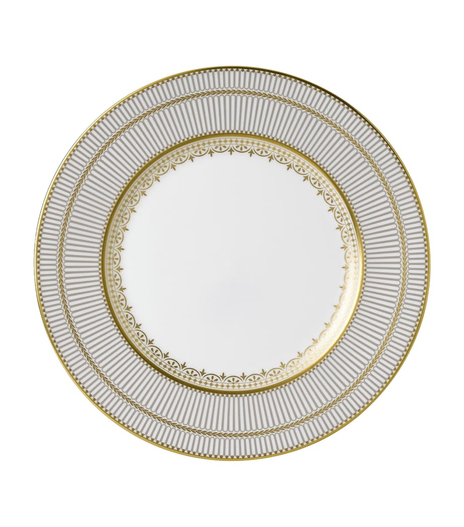 Wedgwood Anthemion Grey plate 27.5cm (British brand)