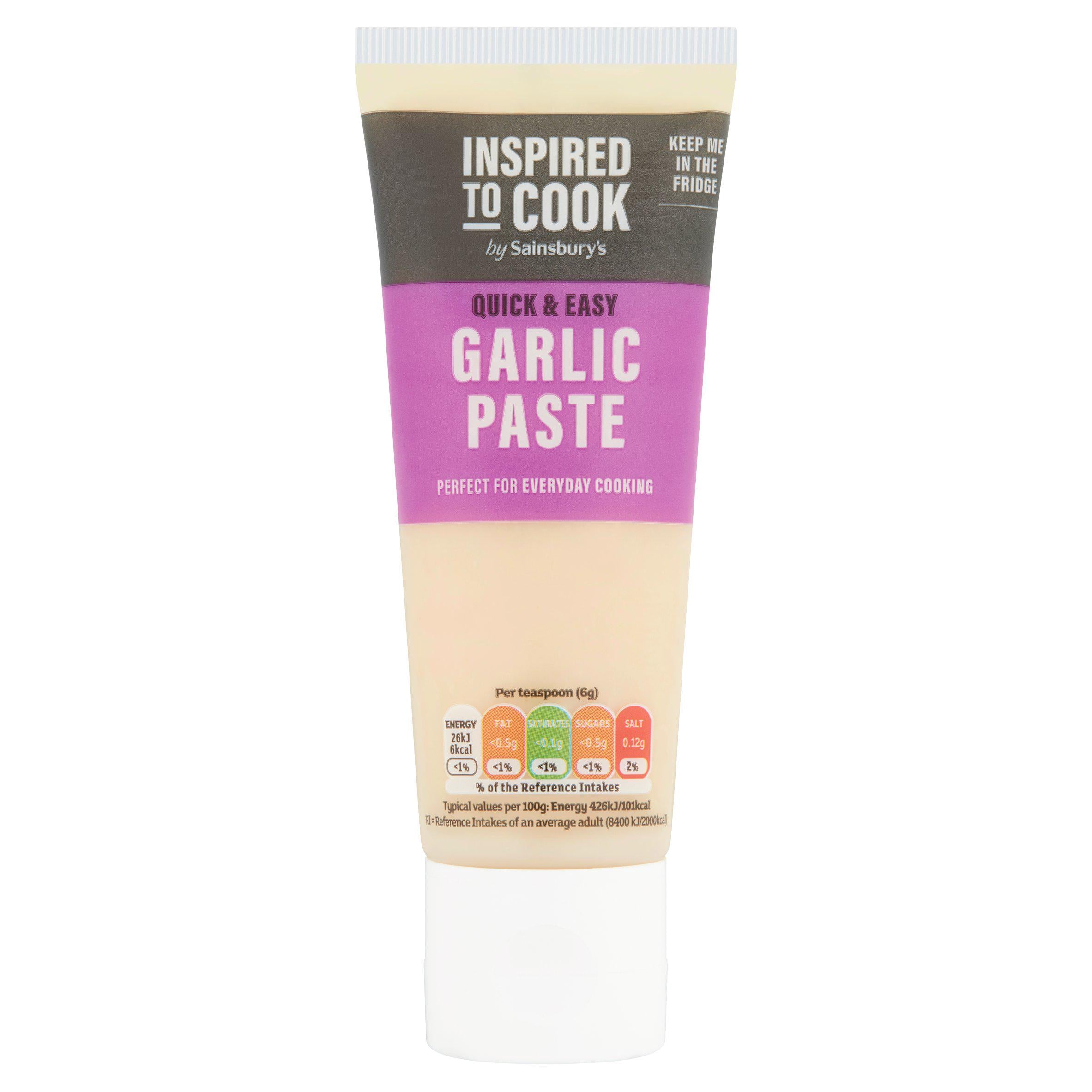 Sainsbury's Garlic Paste, Inspired to Cook 85g GOODS Sainsburys   