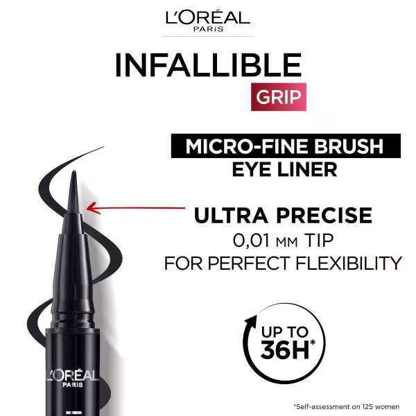 L'Oréal Paris Infallible Black Gel Eyeliner, UK version