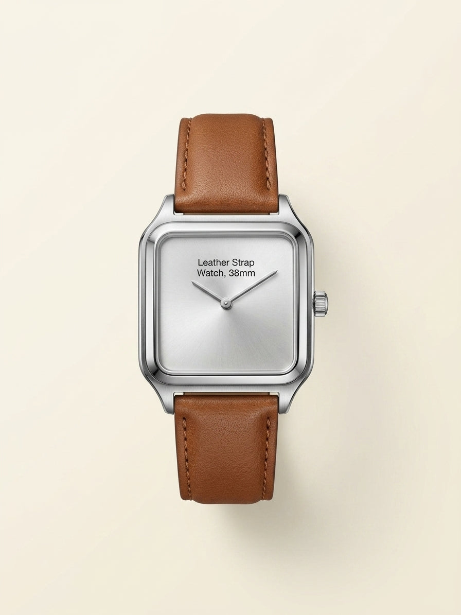 Cartier Santos small model watch in yellow gold (British brand)
