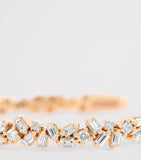 Suzanne Kalan rose gold and diamond bangle small, imported from the UK