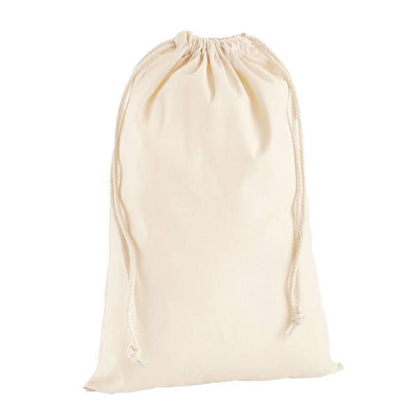 Westford Mill cotton drawstring bag 1L - British product
