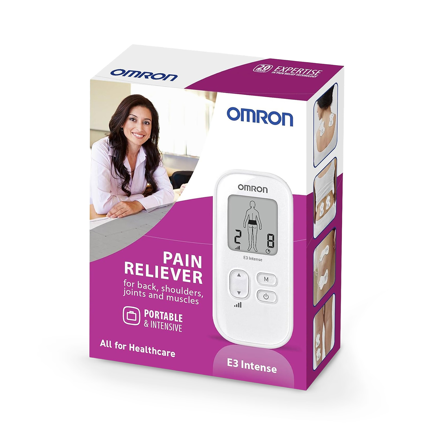 Omron Intense TENS pain reliever - British product
