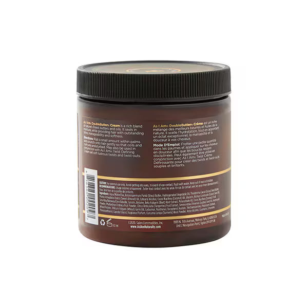 As I Am double butter styling cream 227g - British product