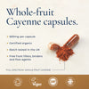 Ayurvediq organic cayenne capsules 60 capsules, UK version