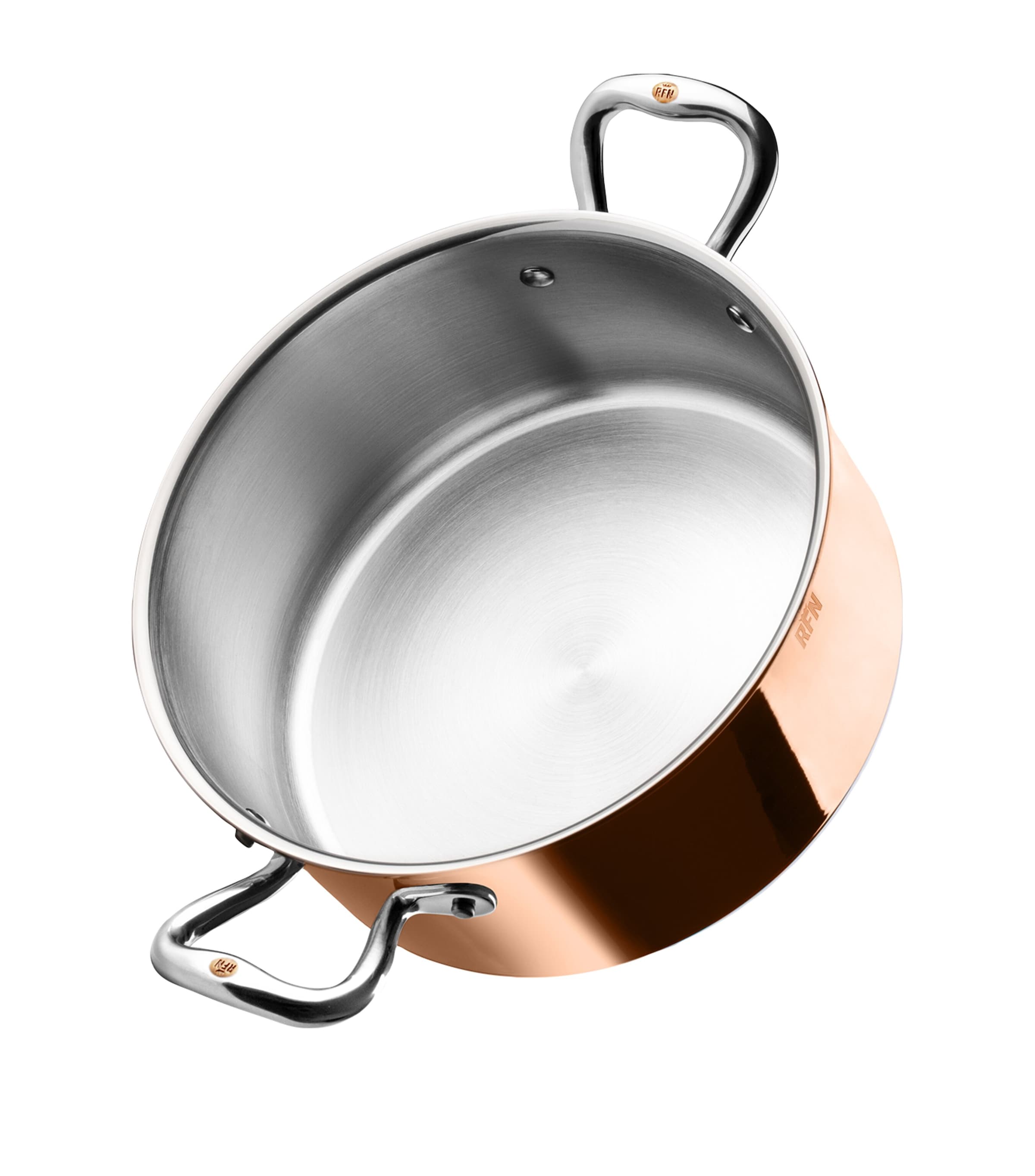 Ruffoni copper casserole pan 22cm, imported from the UK