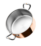 Ruffoni copper casserole pan 22cm, imported from the UK