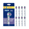 Oral-B Pro 3D White toothbrush heads 8 count, imported from the UK