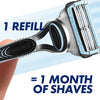 Gillette SkinGuard Sensitive razor with aloe 4 blades, imported from the UK