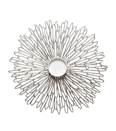 مفرش طاولة دائري من Chilewich Bloom (38 سم × 40 سم) من Harrods - اشترِ عبر الإنترنت من McGrocer