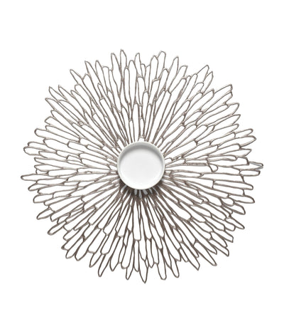مفرش طاولة دائري من Chilewich Bloom (38 سم × 40 سم) من Harrods - اشترِ عبر الإنترنت من McGrocer