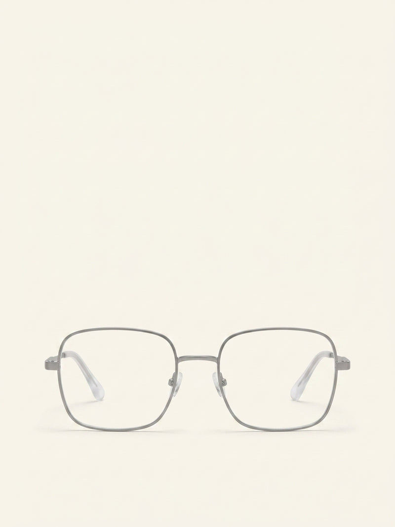 Gucci GG1434O square-frame metal optical glasses, UK version