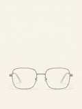 Gucci GG1434O square-frame metal optical glasses, UK version