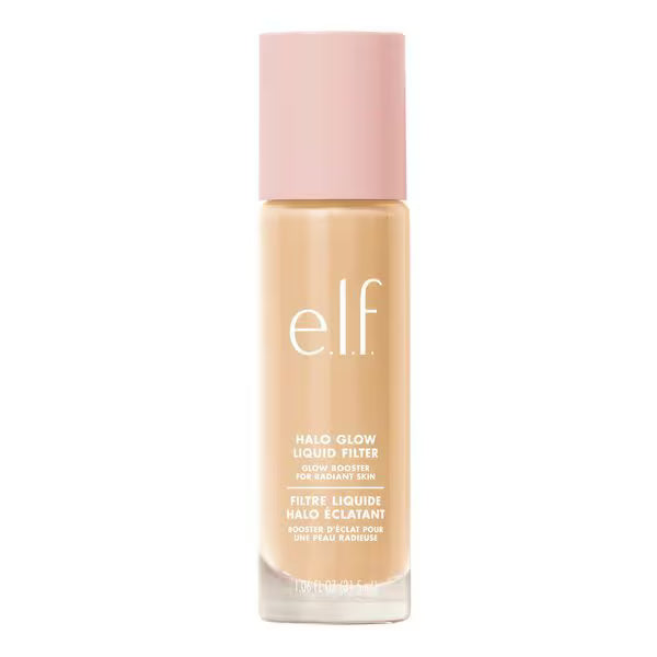 e.l.f Halo Glow Liquid Filter Highlighter Fair Shade Tinted Finish Face