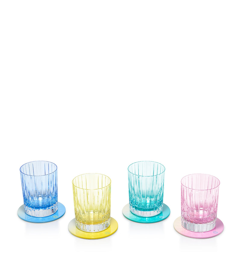 Baccarat Harmonie crystal tumblers set of 4 - British product