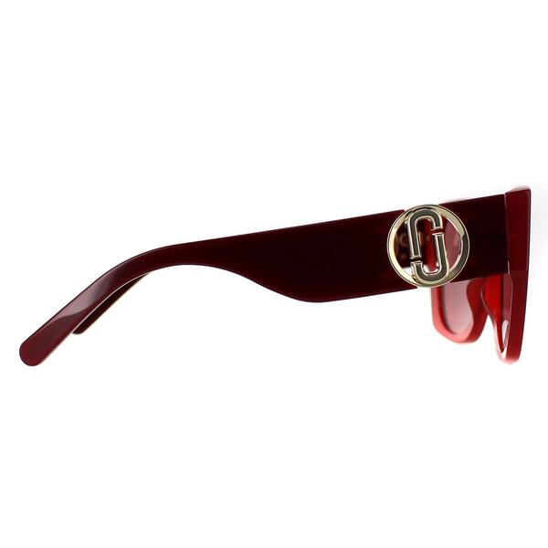 Marc Jacobs sunglasses red burgundy, imported from the UK