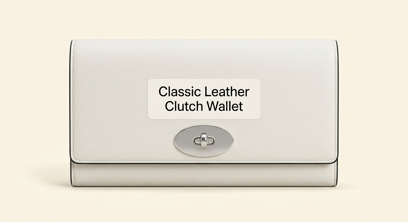 Portefeuille moyen en cuir Darley Mulberry avec fermoir Postman's Lock (marque britannique)