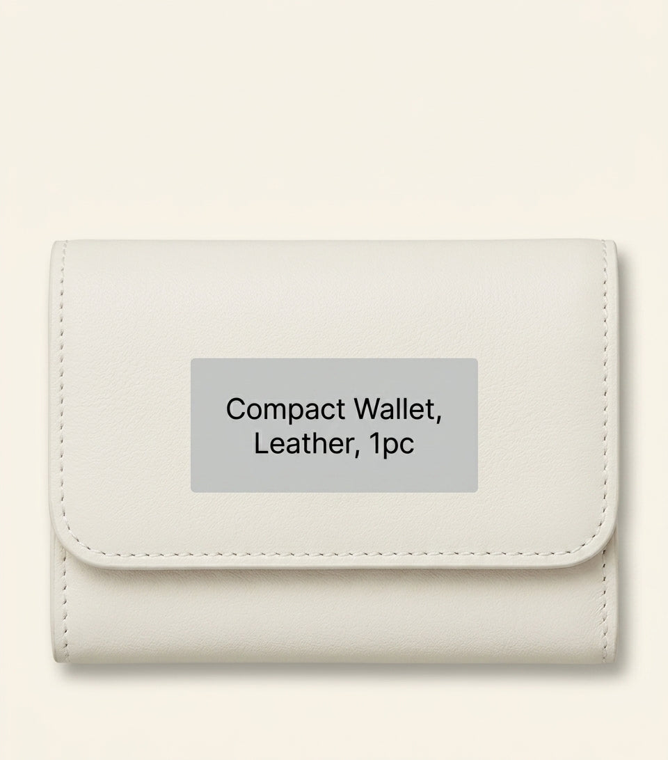 Cartier C de Cartier wallet calfskin gold-tone emblem (British brand)