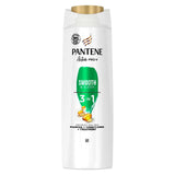 Pantene Pro-V Smooth & Sleek 3 In 1 Shampoo, For Dull & Frizzy Hair, 400ML GOODS Boots   