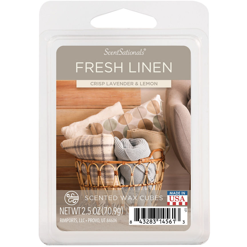 ScentSationals Fresh Linen Wax Cubes