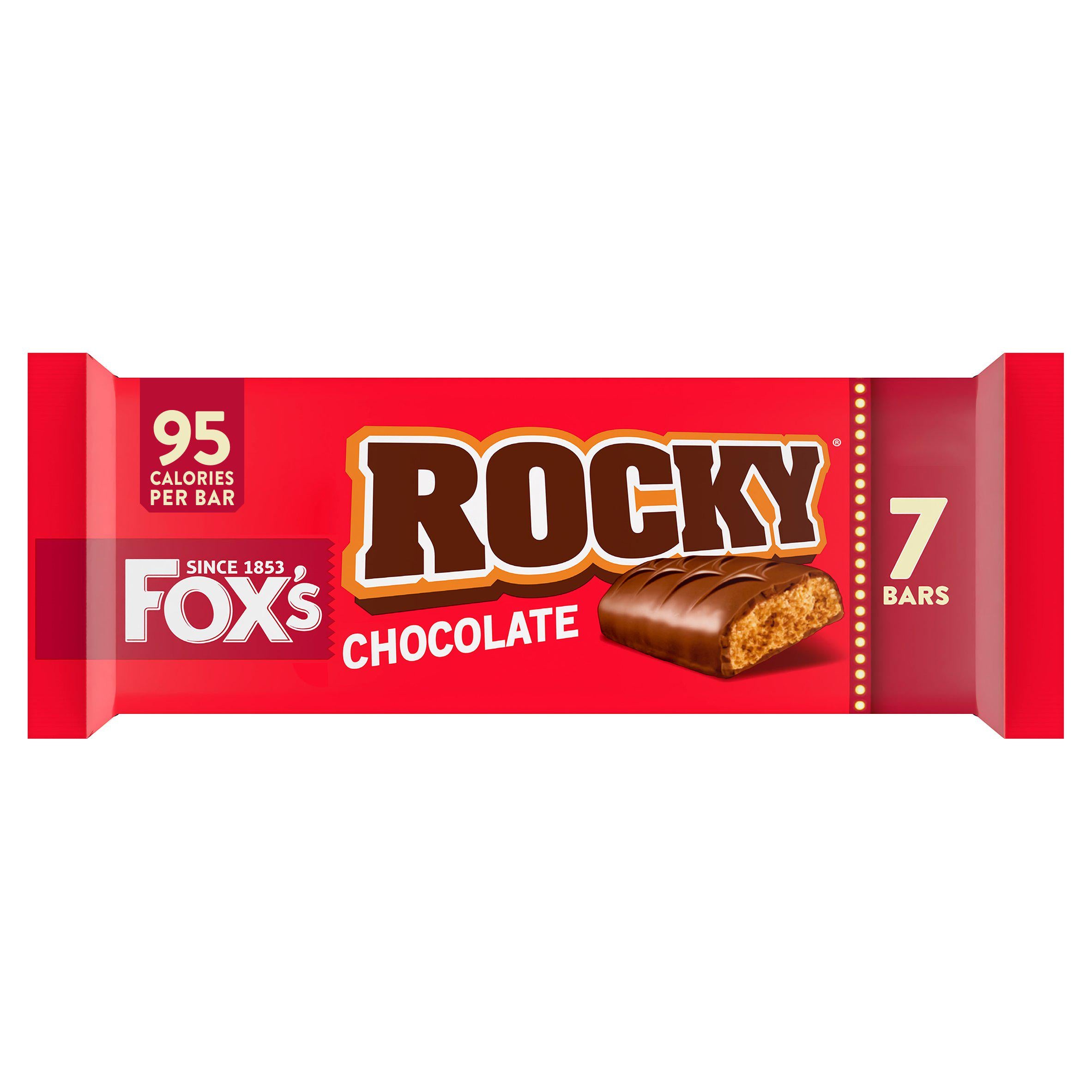 Fox's Rocky Chocolate Biscuit Bars Multipack, 7 Pack, 7x19g GOODS Sainsburys   