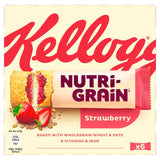 Kellogg's Nutrigrain Strawberry   6 per pack FOOD CUPBOARD M&S   