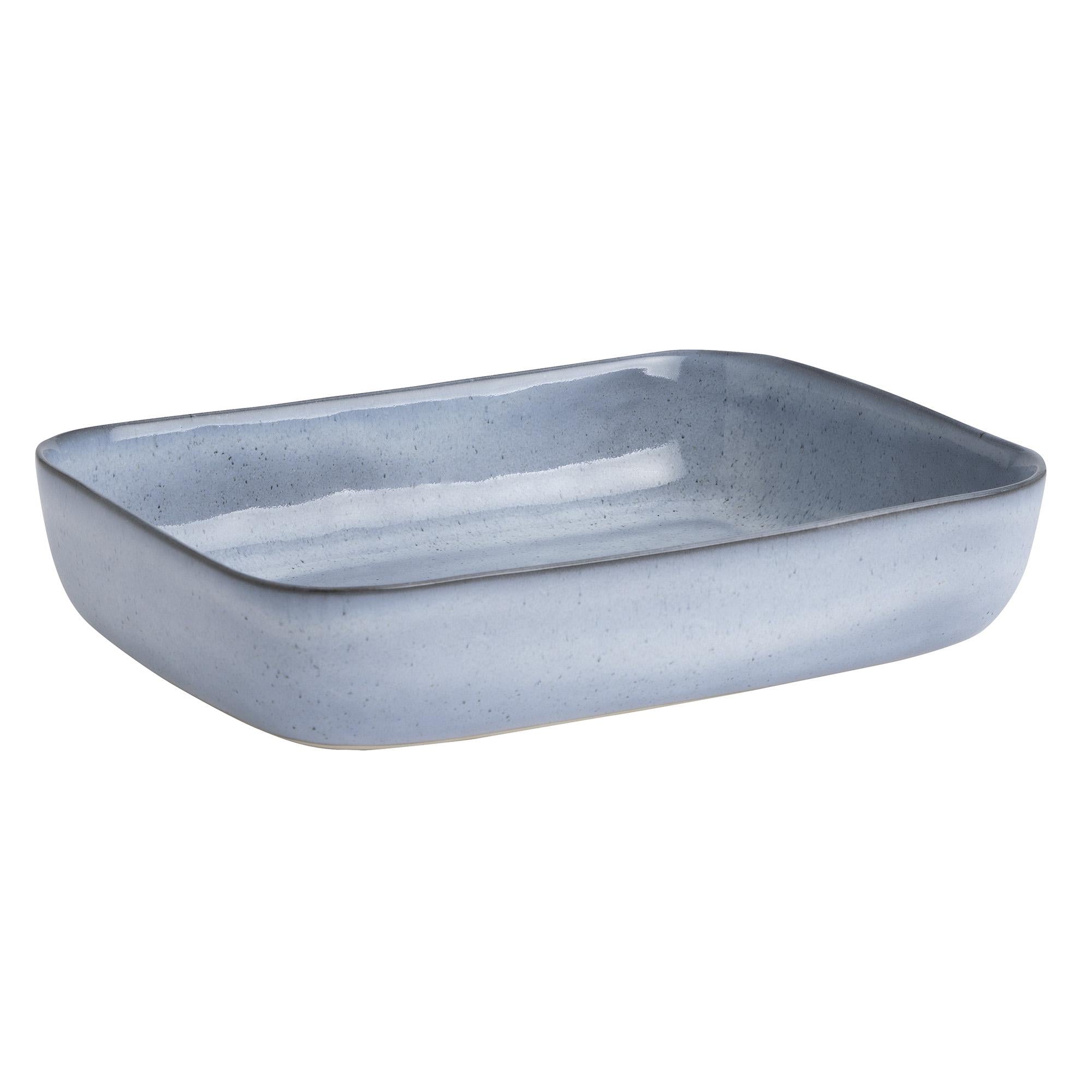 Habitat Evora Blue Large Roasting Dish GOODS Sainsburys   