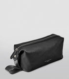 Aspinal of London leather reporter wash bag - British product