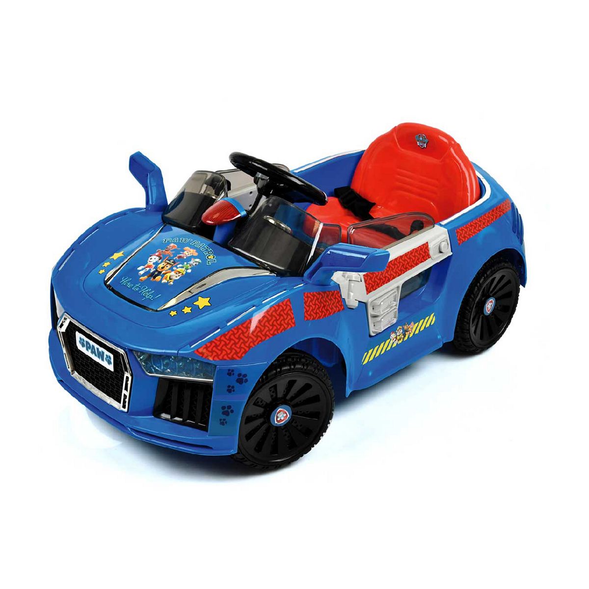 Hauck E-Cruiser Electric Ride-on Paw Patrol Blue Toys & Kid's Zone Boots   