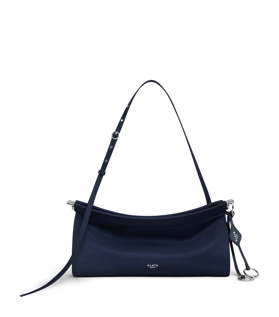 Alaïa Le Click East West shoulder bag nylon - British product