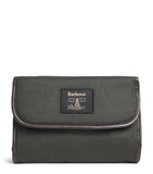 Barbour wax hanging wash bag - British product
