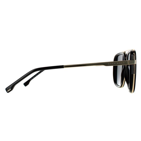 Hugo Boss BOSS 1235/S black men's sunglasses metal frame, UK version