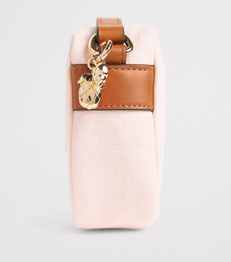 Chloé kids cotton embroidered shoulder bag - British product