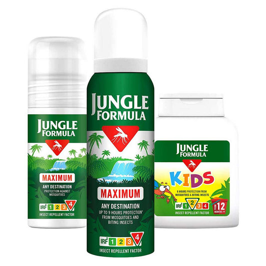 Jungle Formula Maximum Insect Repellent Family Bundle GOODS Boots   