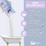 Eco Bath lavender bath soak 1kg, imported from the UK