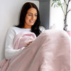 Dreamland Snuggle Up warming throw pink 120x160cm, imported from the UK