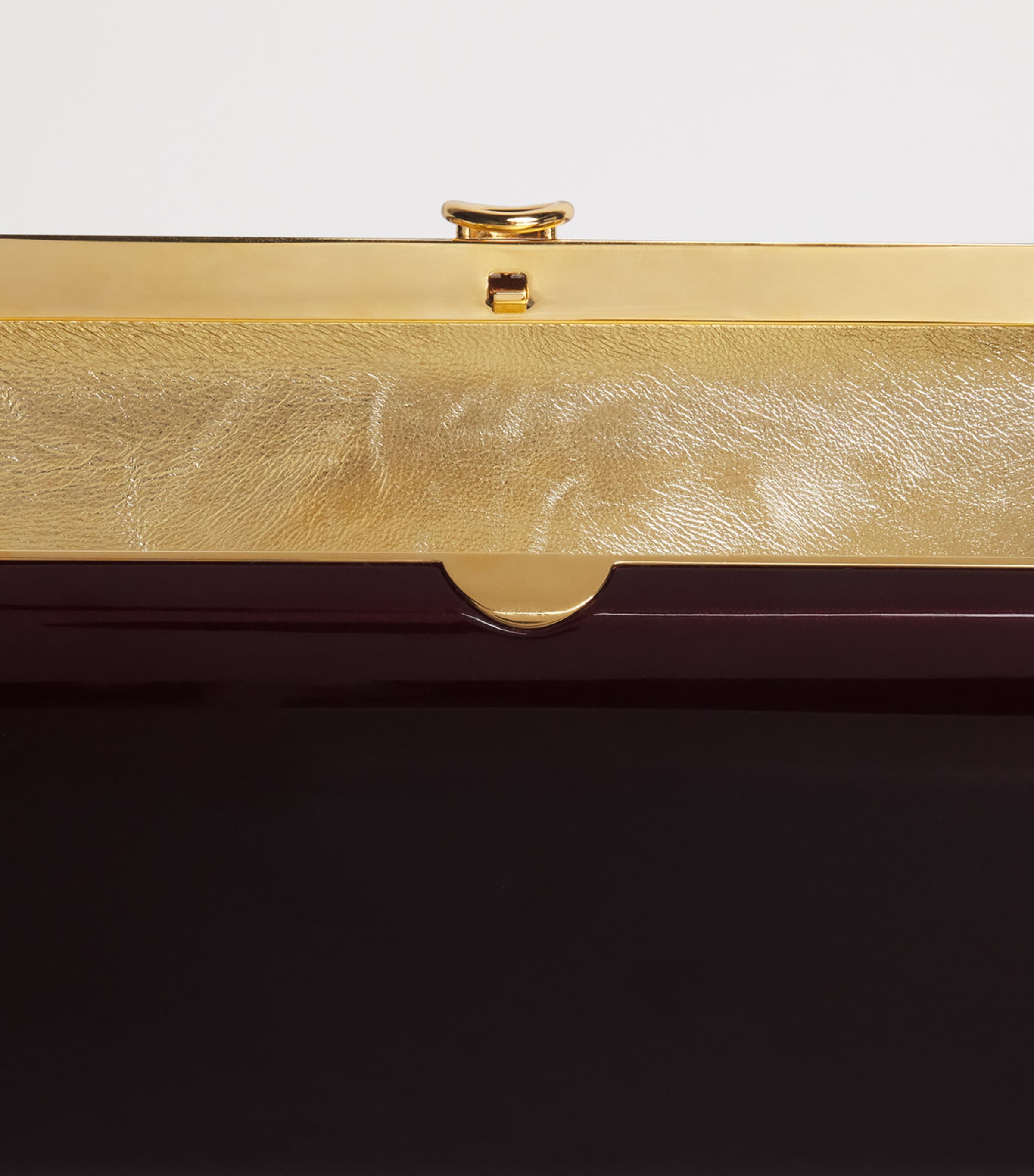 Jeffrey Levinson mirrored Finley clutch bag (British brand)