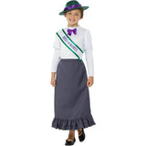 Smiffys Victorian suffragette costume, imported from the UK