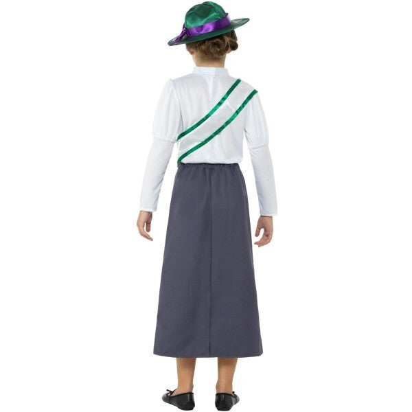 Smiffys Victorian suffragette costume, imported from the UK