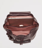 Aspinal of London medium leather Hudson backpack, imported from the UK