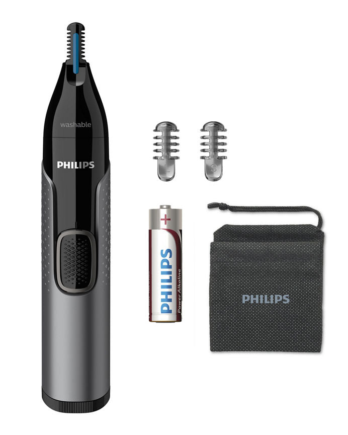 Philips Series 3000 Battery-Operated Nose, Ear and Eyebrow Trimmer NT3650 General Household ASDA   