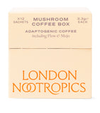 Adaptogenic Mushroom Coffee Box, 12 Sachets, 72g