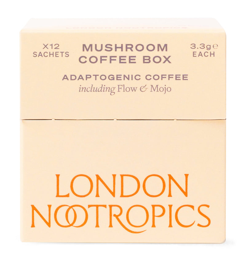 Adaptogenic Mushroom Coffee Box, 12 Sachets, 72g