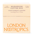 Adaptogenic Mushroom Coffee Box, 12 Sachets, 72g