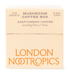 Adaptogenic Mushroom Coffee Box, 12 Sachets, 72g