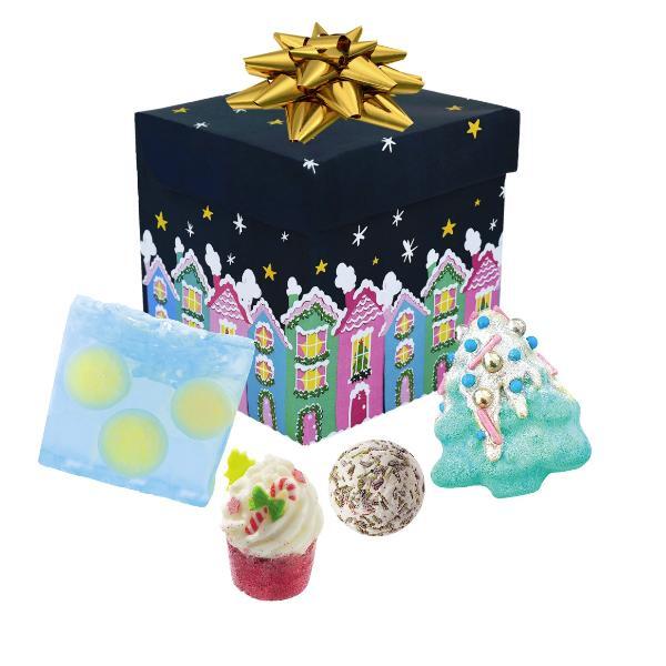 Bomb Cosmetics Christmas Starry Night bath gift set, imported from the UK
