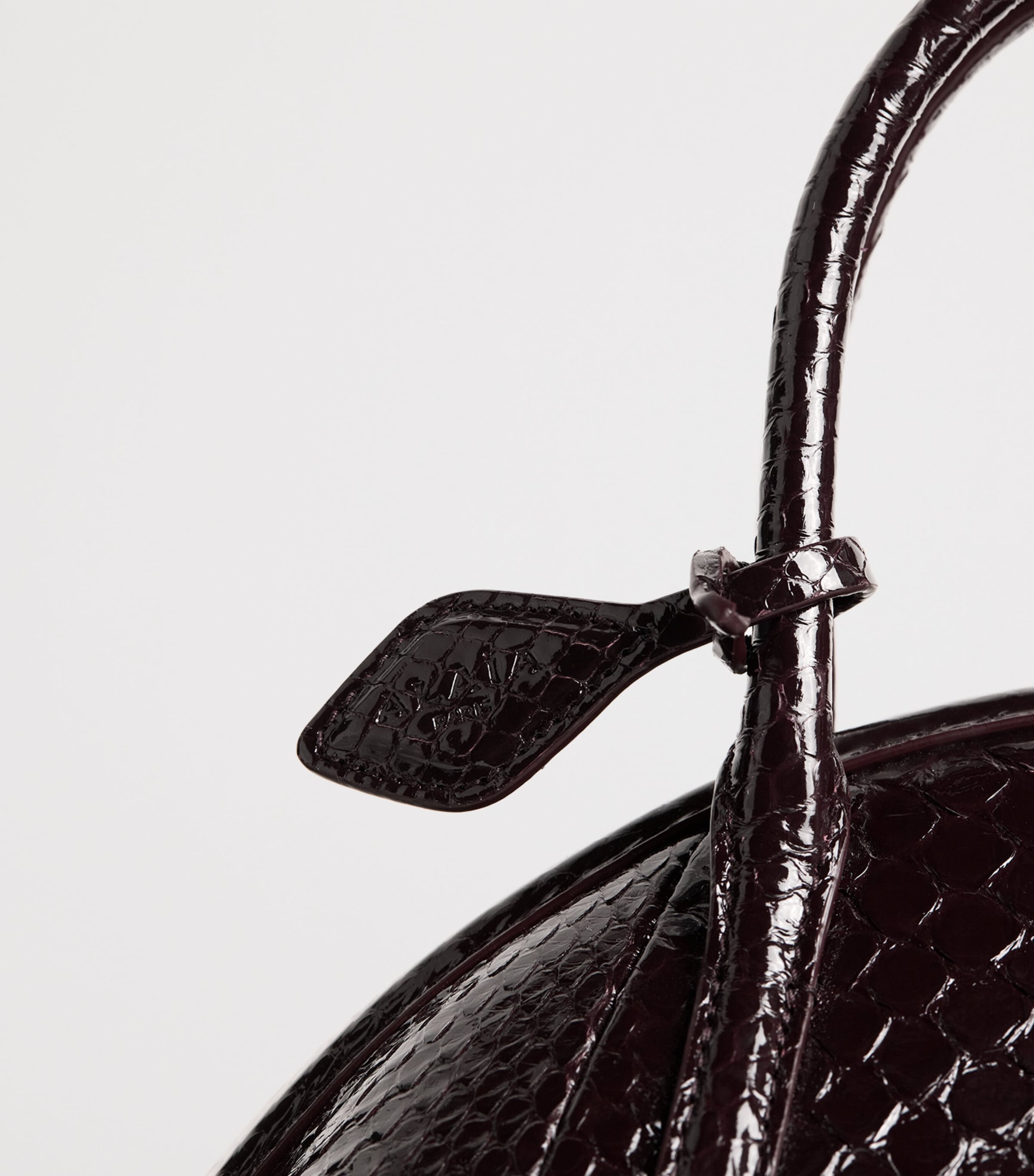Alaïa small snakeskin top-handle purse, Italian luxury - British product