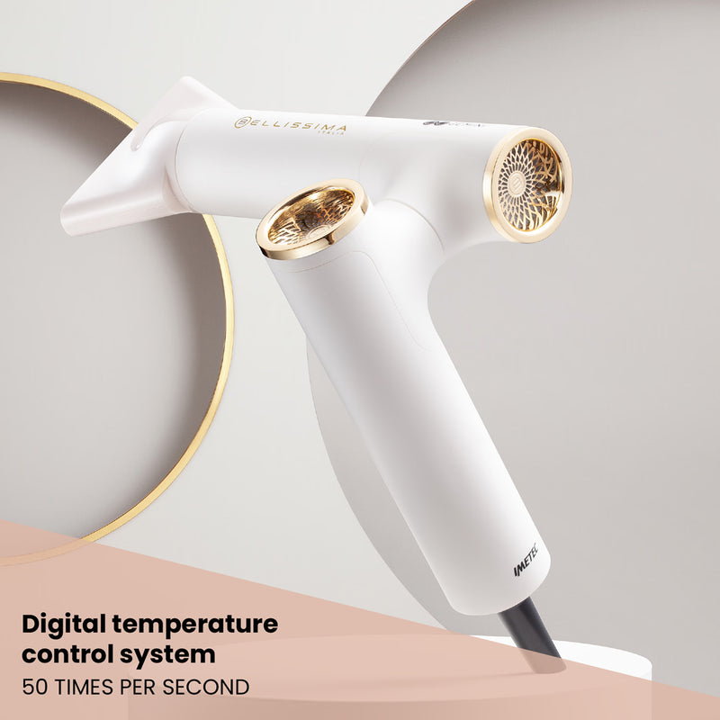 Bellissima Italia Gemini hair dryer with attachments, UK version