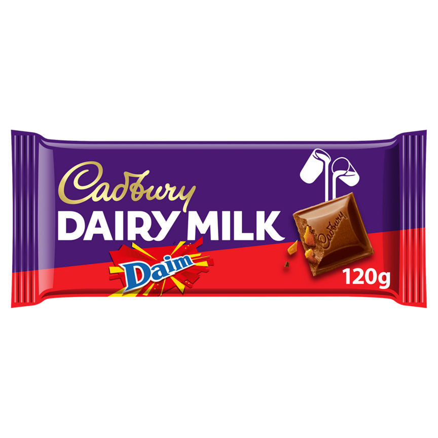 Cadbury Dairy Milk with Daim Chocolate Bar GOODS ASDA   