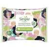 Simple Kindness Edition Cleansing Face Wipes 20 Pack (British brand)